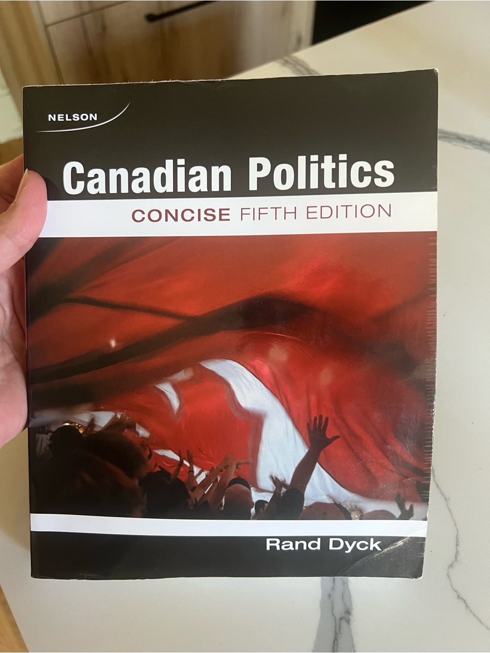 Canadian Politics Concise Fifth Edition by Rand Dyck - Red & Black Cover